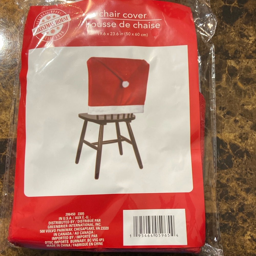 Christmas chair covers